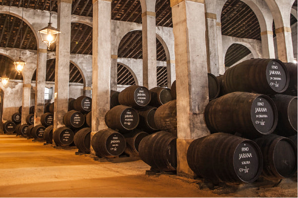 _<h2>First-Fill Sherry Casks</h2> <p>Finishing in first-fill sherry casks adds a dried-fruit richness to the whiskey’s body. These barrels are at Lustau in Cadiz, Spain.</p>