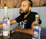 _<h2>Eber Villalobos</h2><p>Eber's been in the mezcal business for 14 years. He knows his stuff. Villalobos has used his long experience to make genuinely excellent mezcals: the real thing.</p>