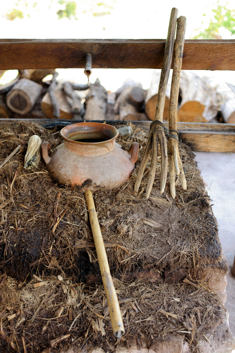 _<h2>One of Angel‘s clay potstills</h2><p>These stills are tiny, only 35 liters. The clay gives the spirits a silky mouthfeel</p>